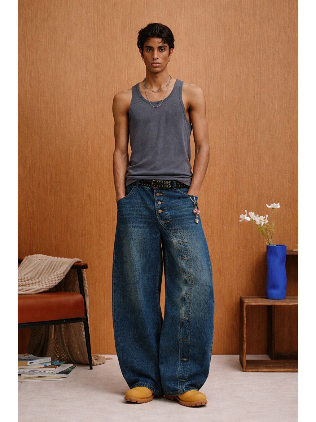 Gri %100 Pamuklu Erkek Atlet Özel Fiyat-1