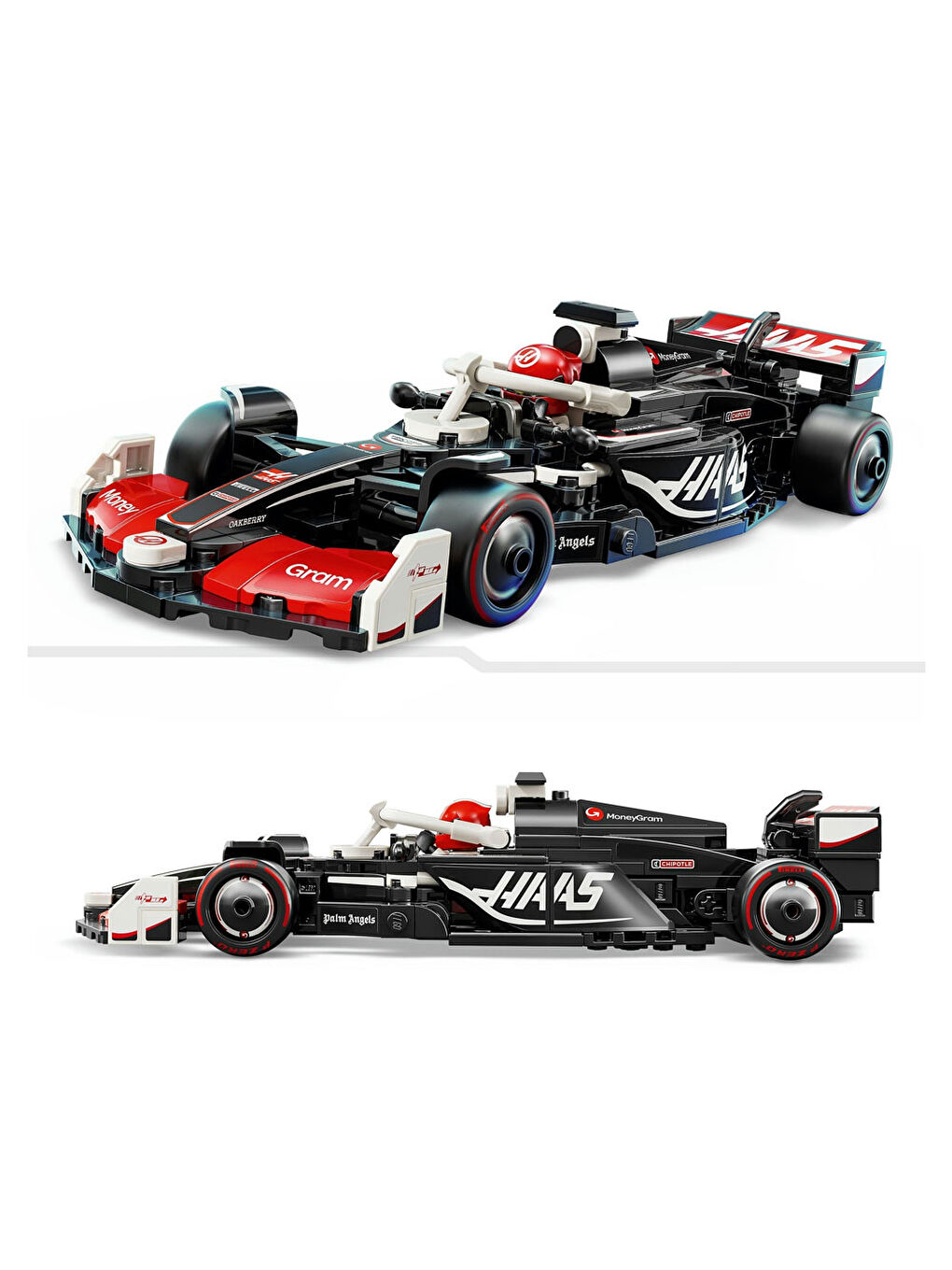 Speed Champions MoneyGram Haas F1 Team VF-24 Yarış Arabası 77250-2