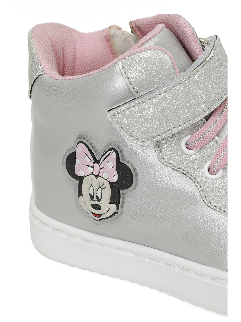 Gri Masda.p4pr Gümüş Kız Çocuk High Sneaker-6