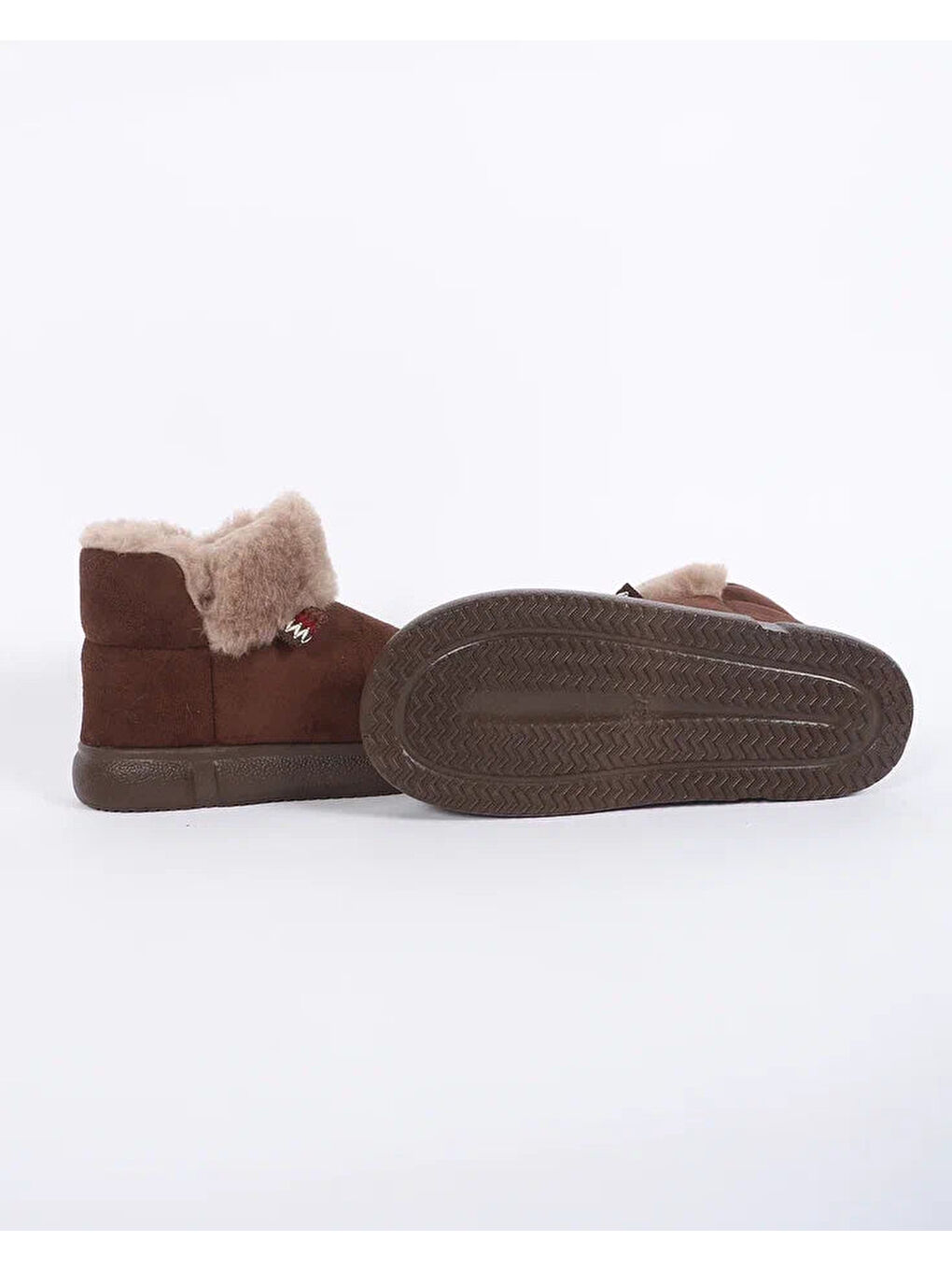 Kahverengi Kadın Panduf - CALMFEET-4