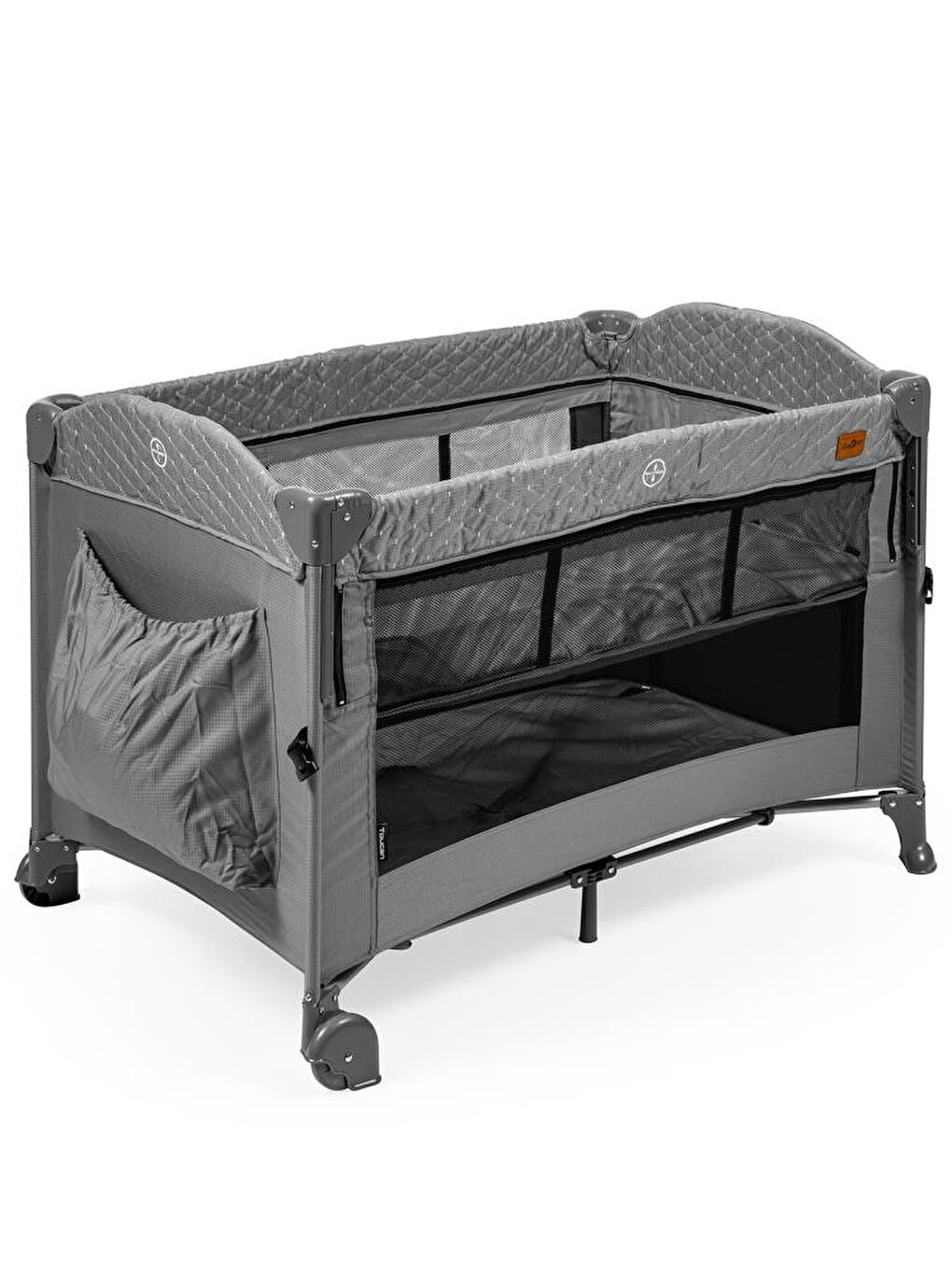 Toucan 70x110 cm Anne Yanı Oyun Parkı - Gri-1