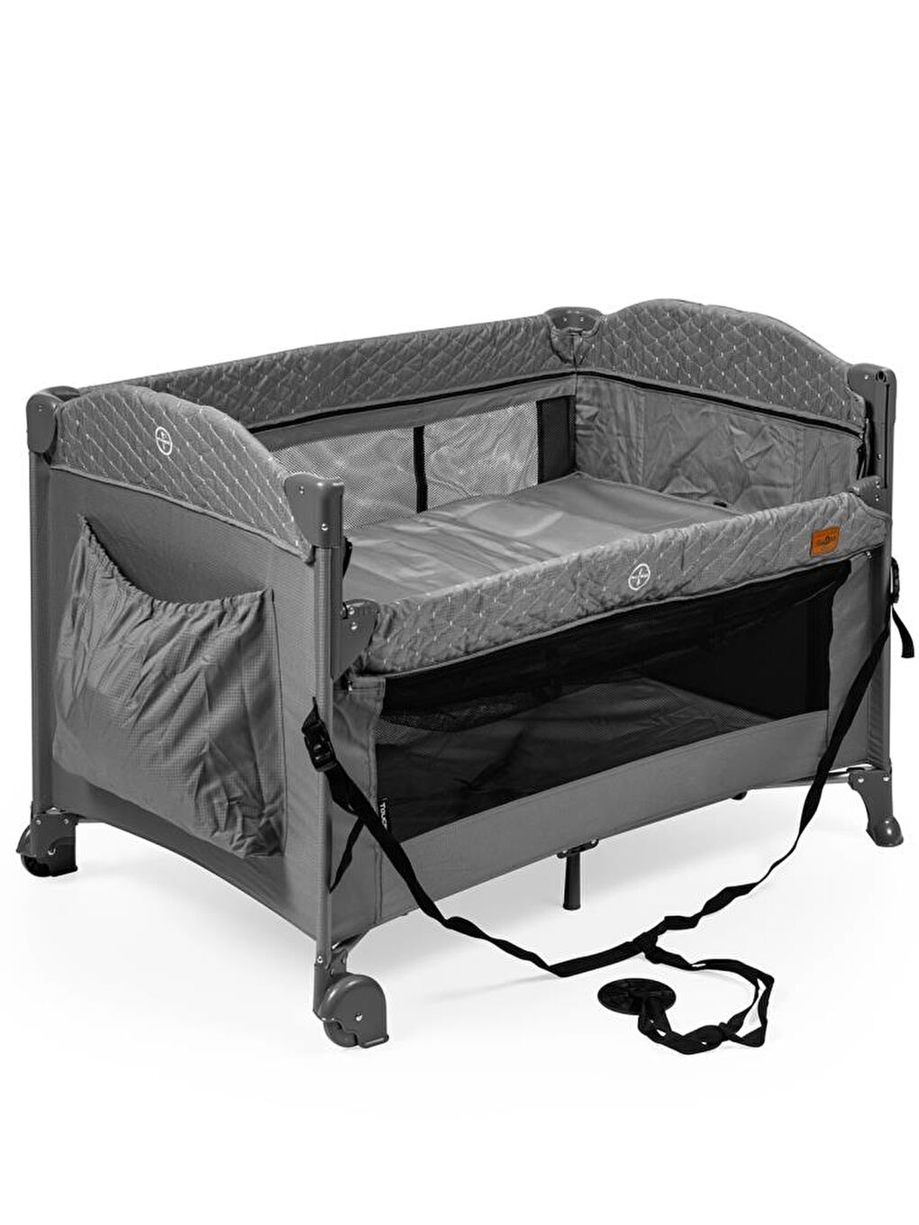 Toucan 70x110 cm Anne Yanı Oyun Parkı - Gri-2