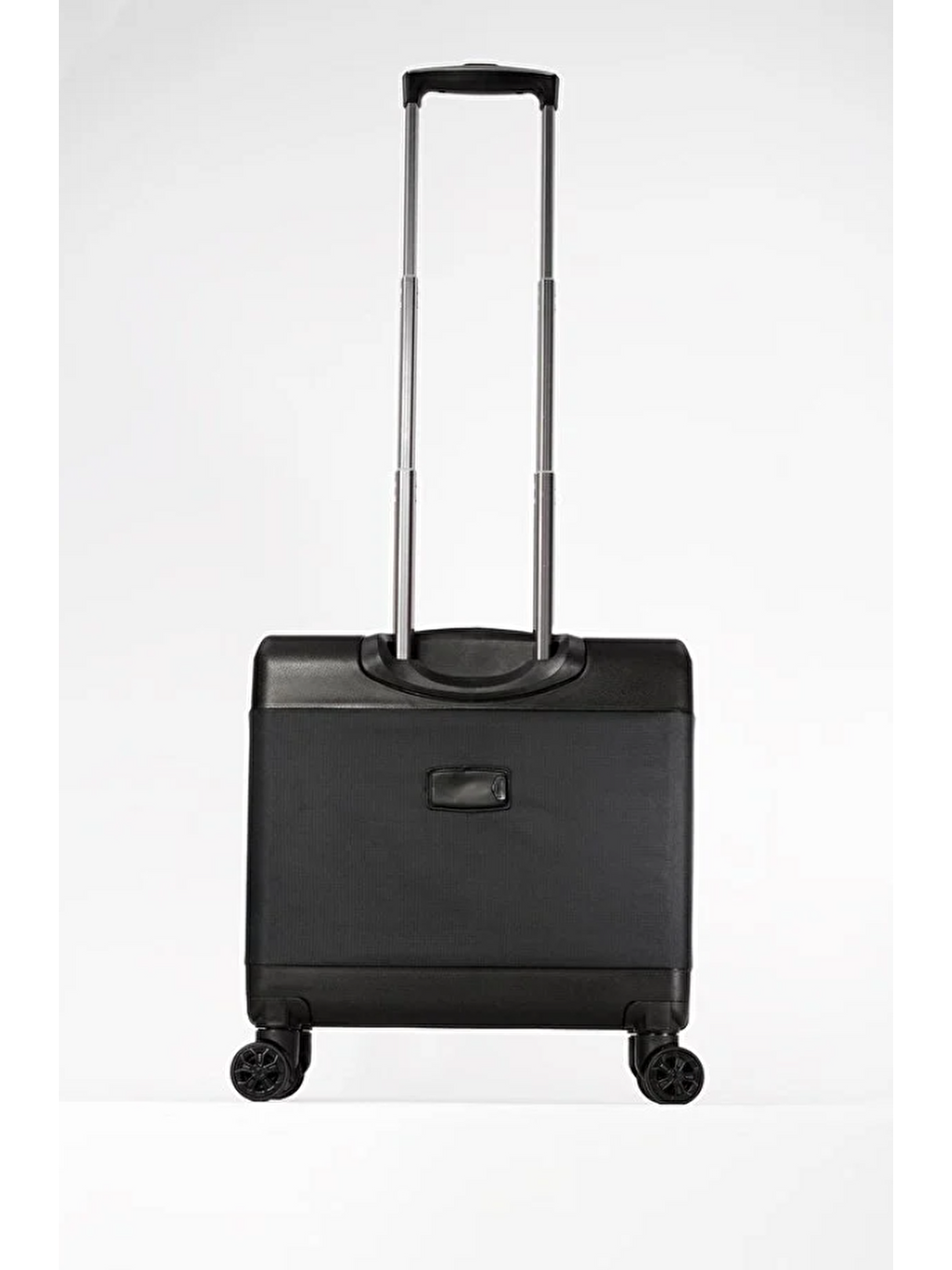 Siyah Laptop Korumalı TSA Kilitli 8 Tekerlek Kumaş Pilot Valizi-6
