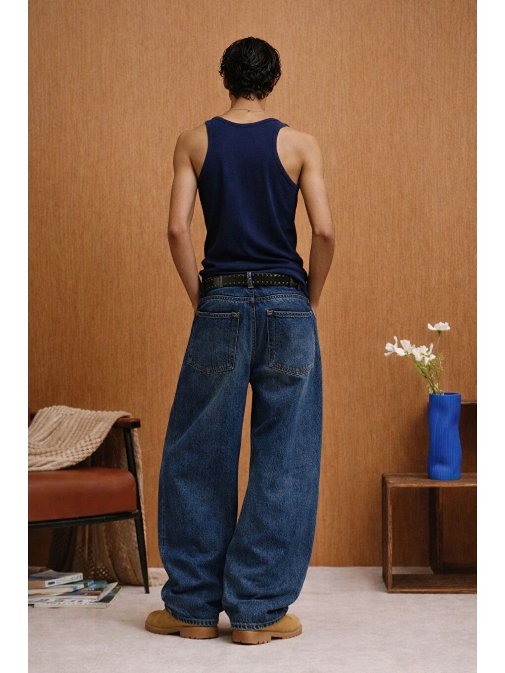 Lacivert %100 Pamuklu Erkek Atlet Özel Fiyat-2