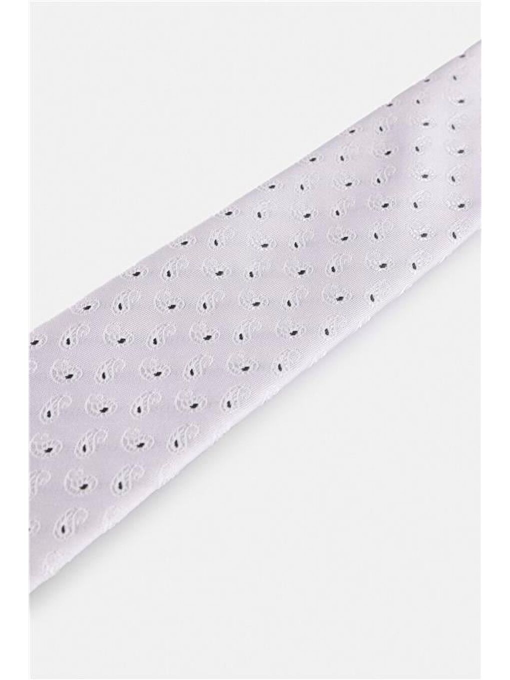 Gri Baskılı Kravat-2