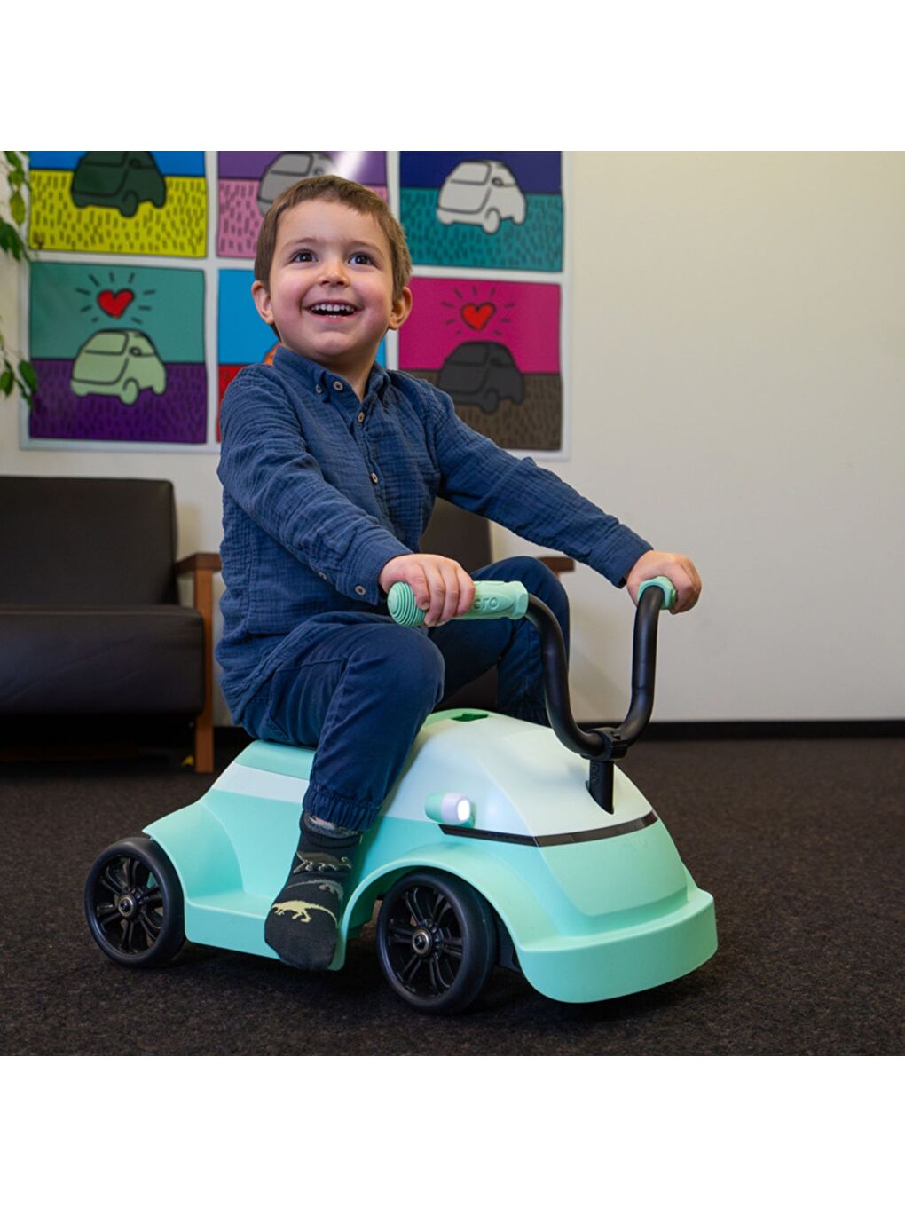 Mini Microlino Blue-4