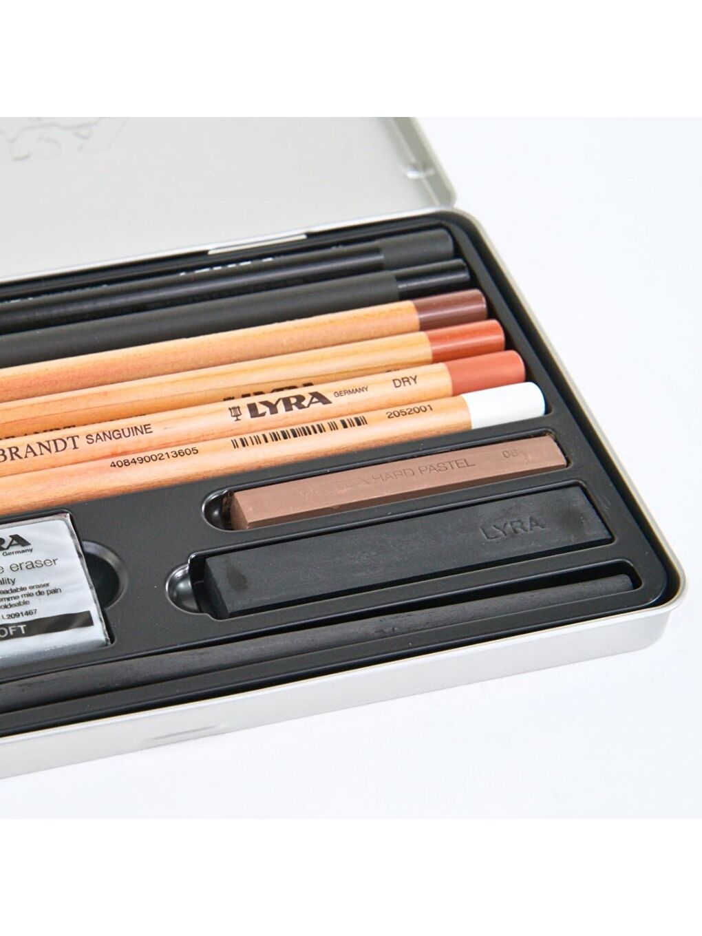 Rembrandt Sketching Metal Kutu Çizim Seti 11 Parça (L2051110)-5