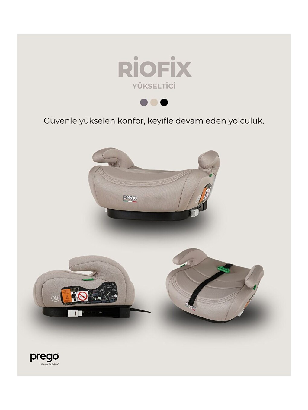 Riofix Çocuk Oto Koltuğu Yükselticisi 4052-5
