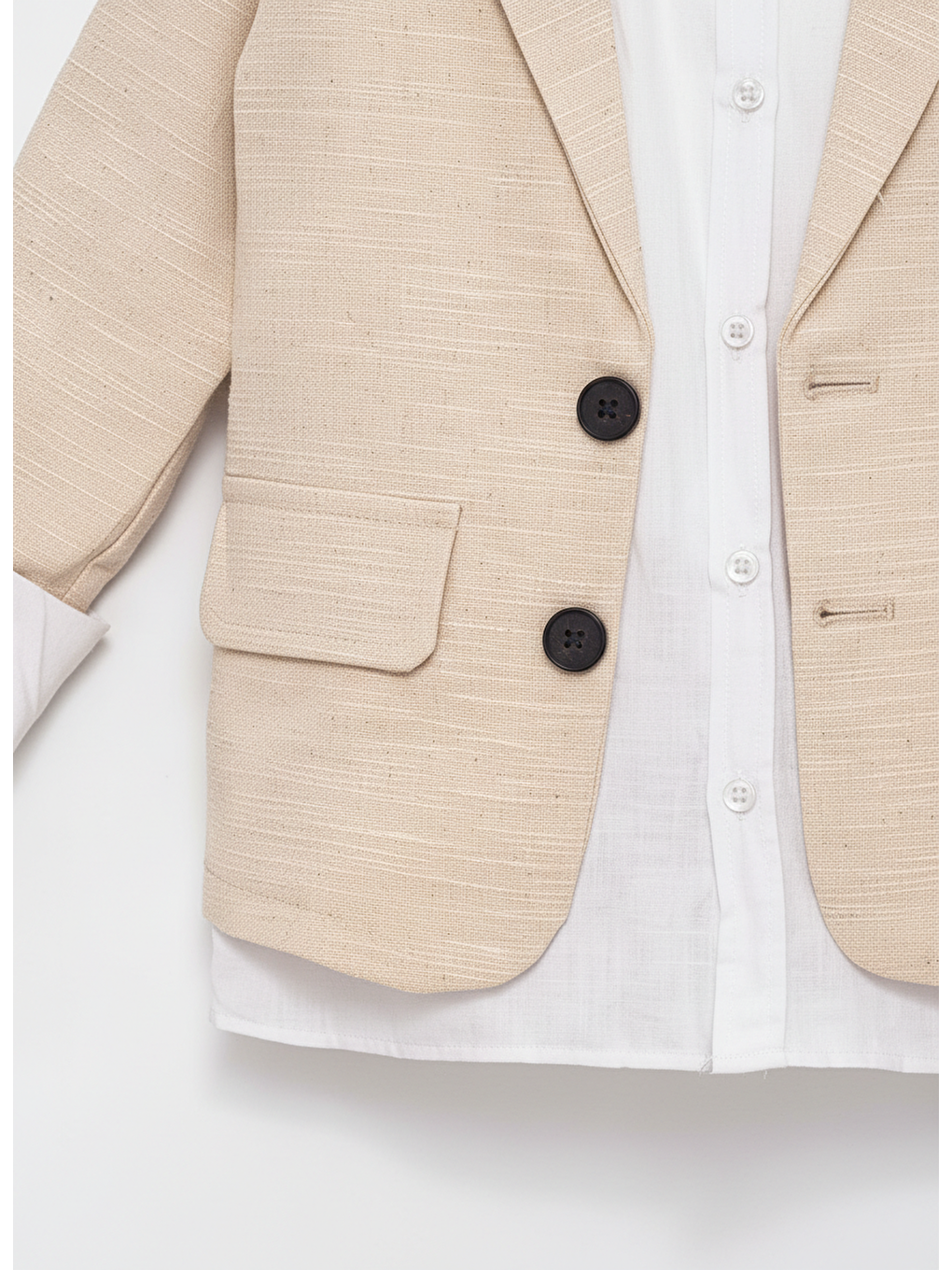 Karışık Erkek Çocuk Pamuklu Ceketli Klasik Takım (4 Parça)-3