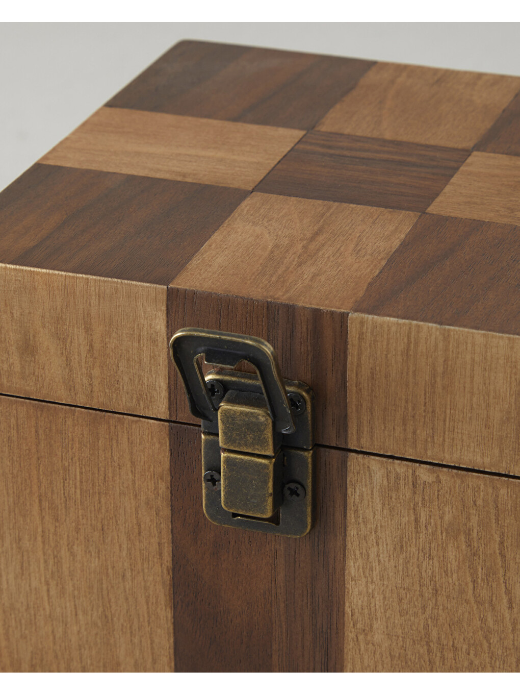 Layna Mdf Dekoratif Kutu 19x19 Cm Kahverengi-2
