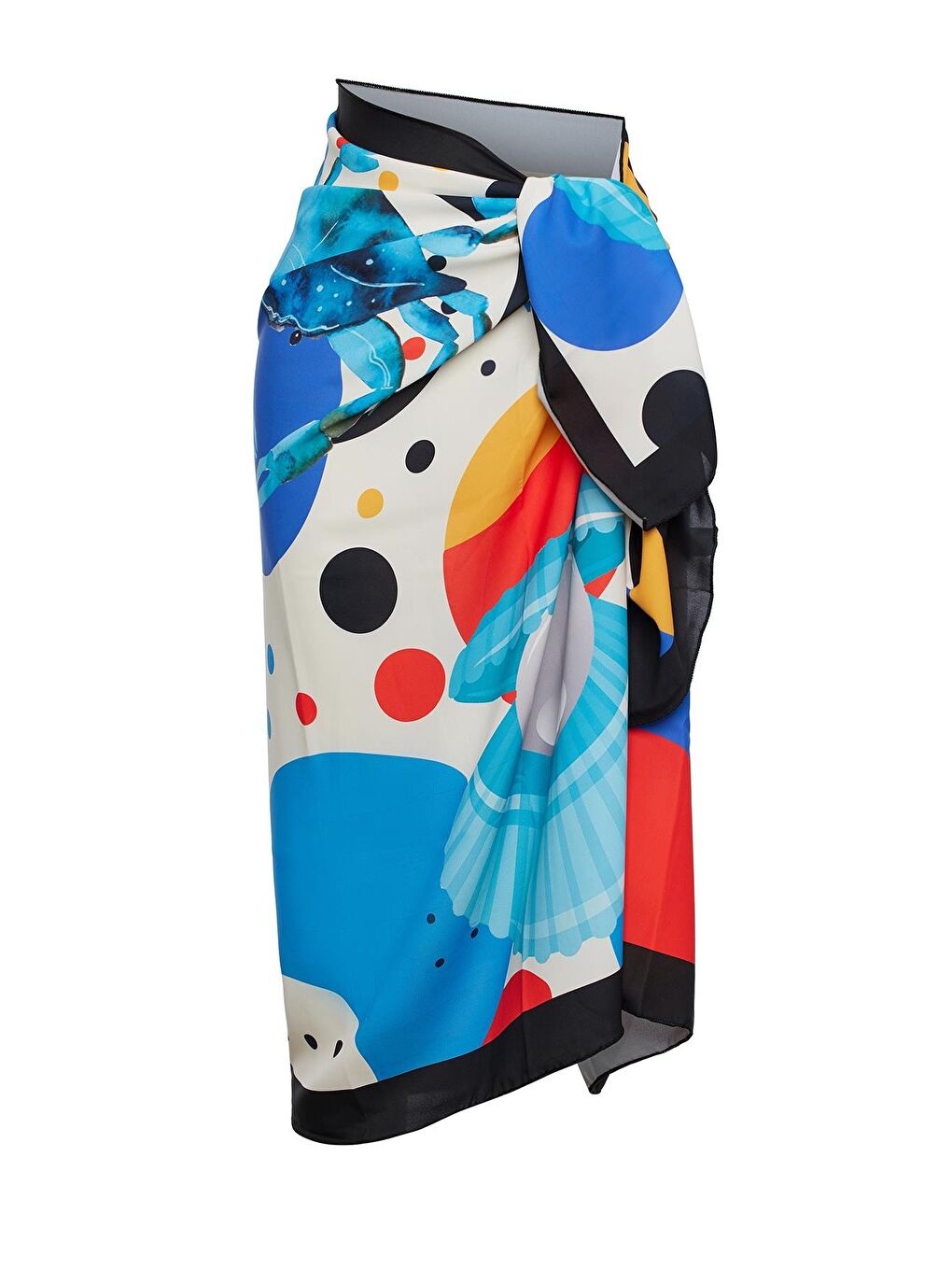 Sailor Moda Karişik Hawaii 4 Pareo İç Göstermez