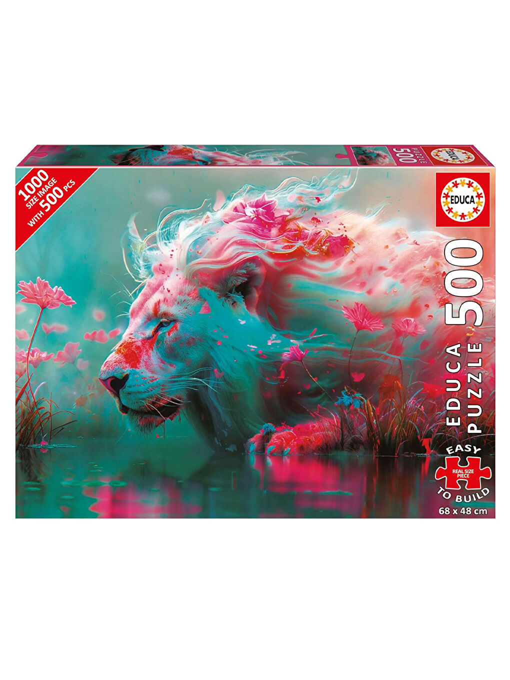 Puzzle 500 Parça Plus Çiçeklerin Kralı 20234