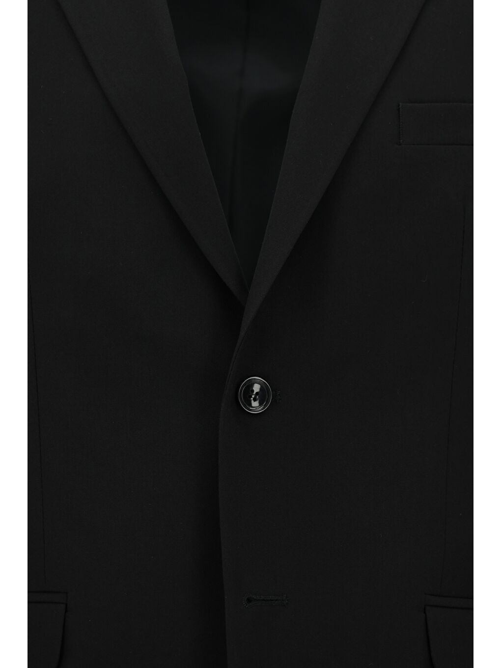 Siyah Relaxed Fit Rahat Kesim Klasik Takım Elbise-3