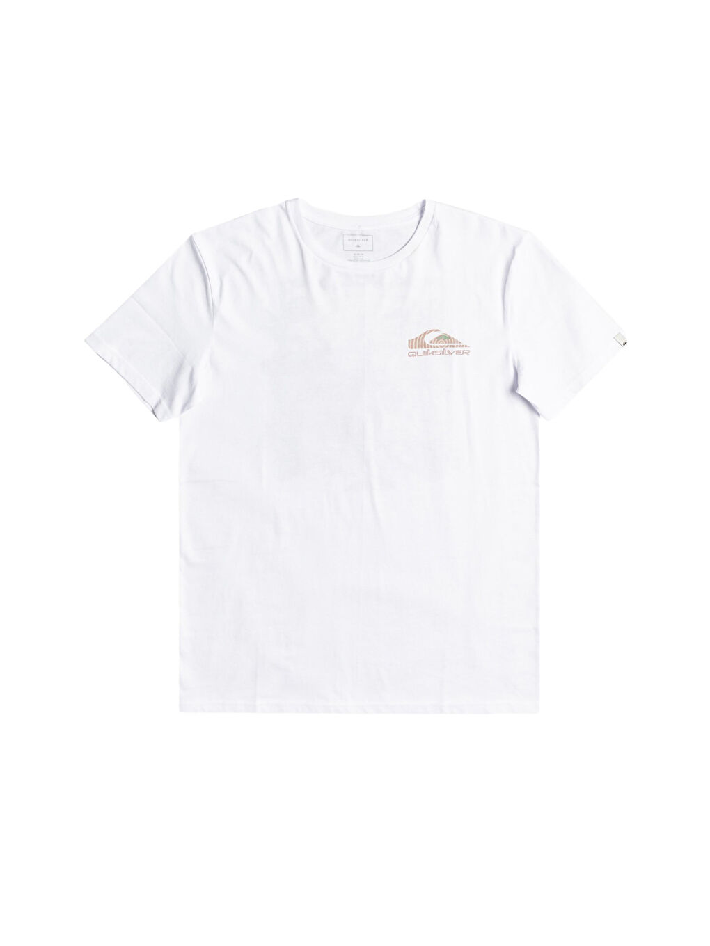 Beyaz Wary Eye Erkek Renkli Tişört-2