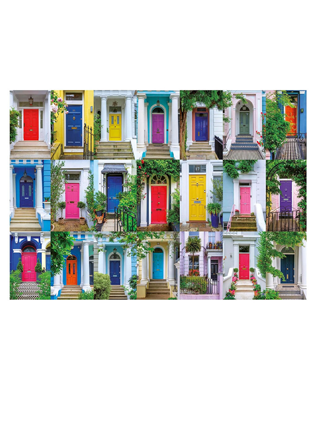 Puzzle 1000 Parça NOTTING HILL'İN KAPISI 20177-1