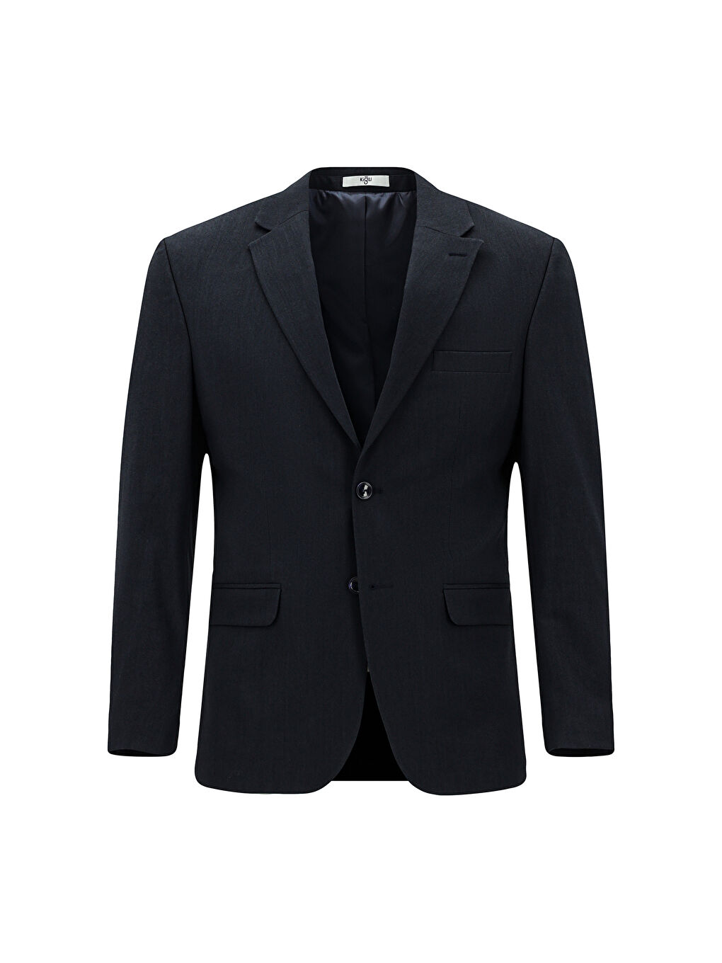 Siyah 4 Drop Relaxed Fit Rahat Kesim Takım Elbise-1