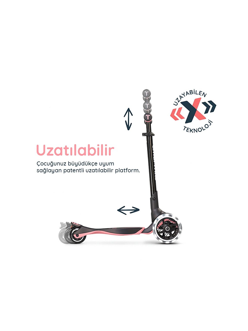 Xtend Büyüyebilen Ride On Scooter (12 Ay - 12 Yaş)-3
