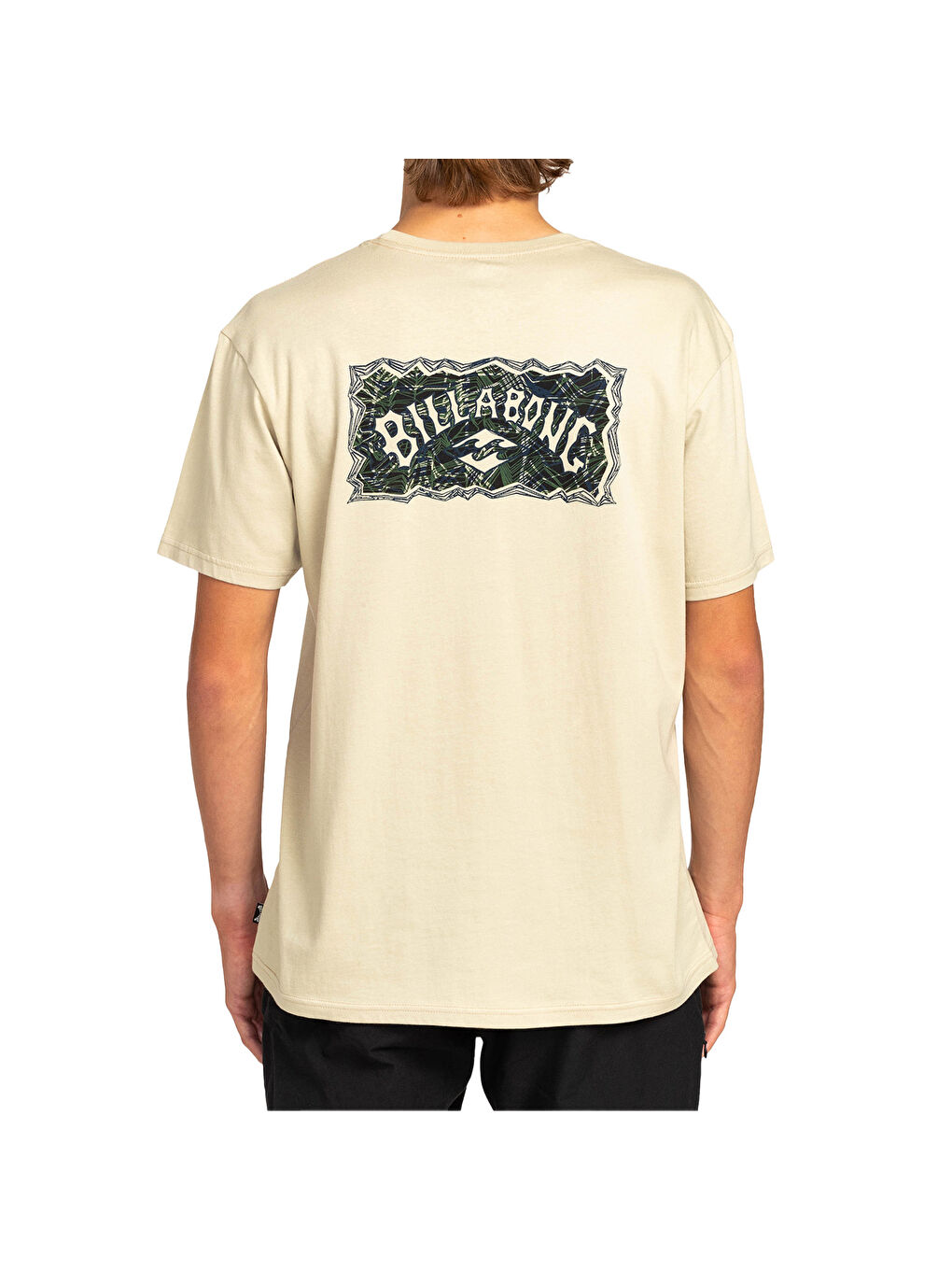 Haki Adiv Arch Ss Erkek Yeşil Tişört-3