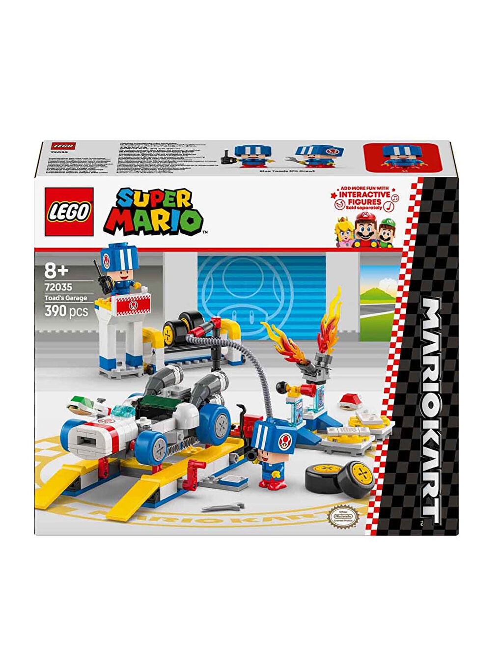 Super Mario Kart Toad un Garajı Nintendo 72035-3