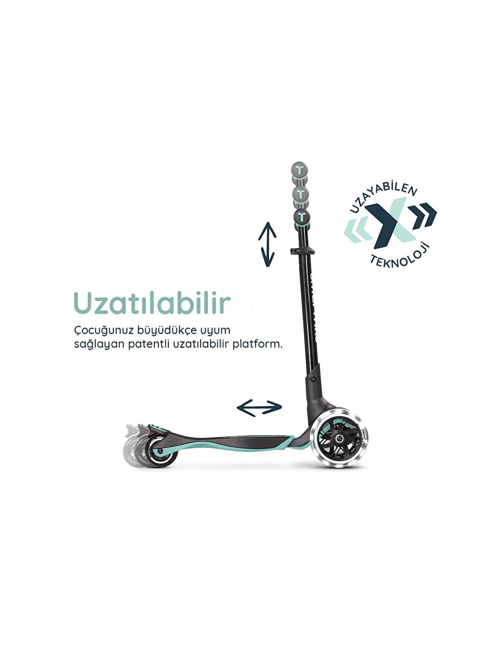 Xtend Büyüyebilen Ride On Scooter (12 Ay - 12 Yaş)-3