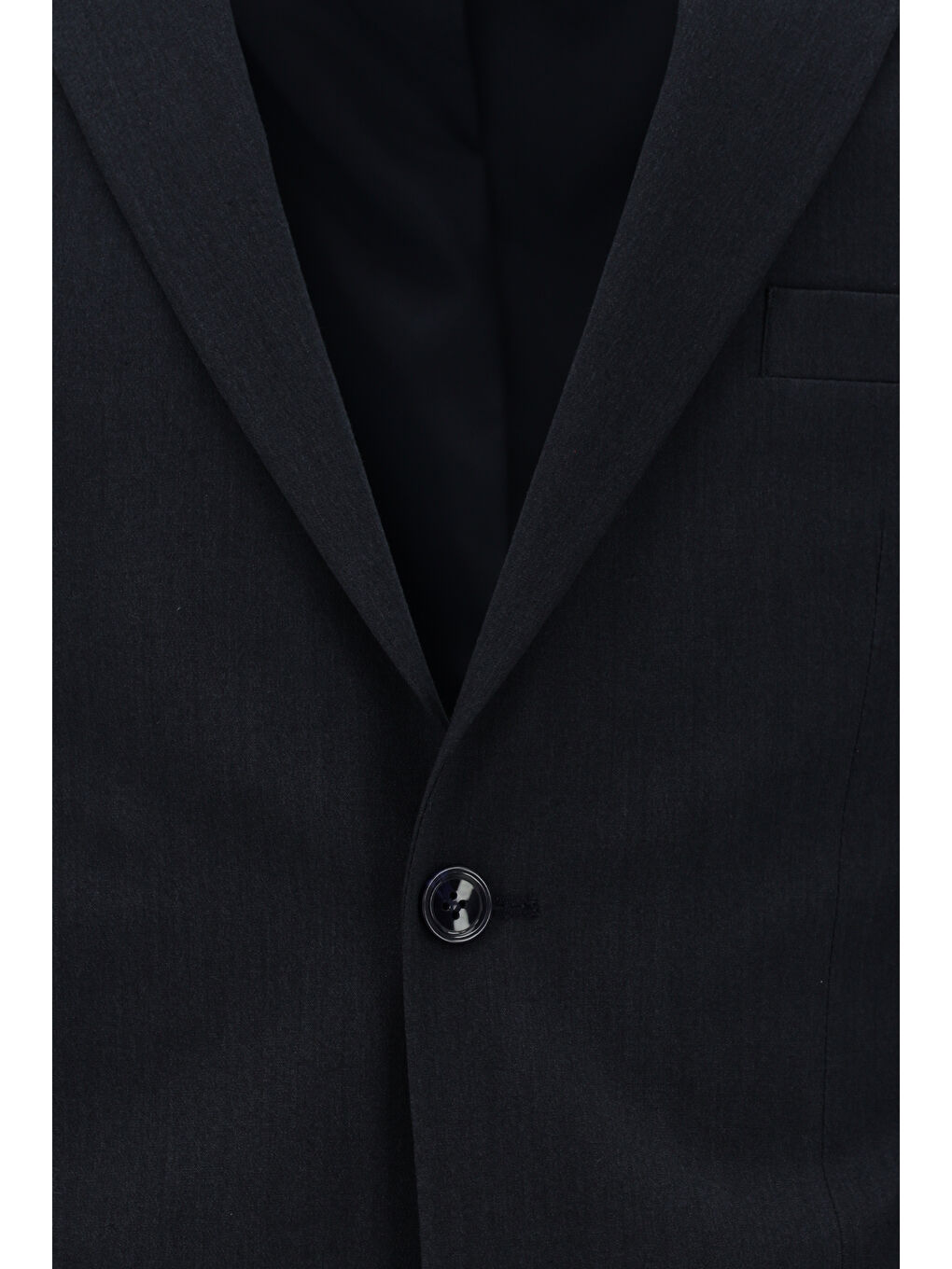 Siyah Slim Fit Dar Kesim Klasik Takım Elbise-3