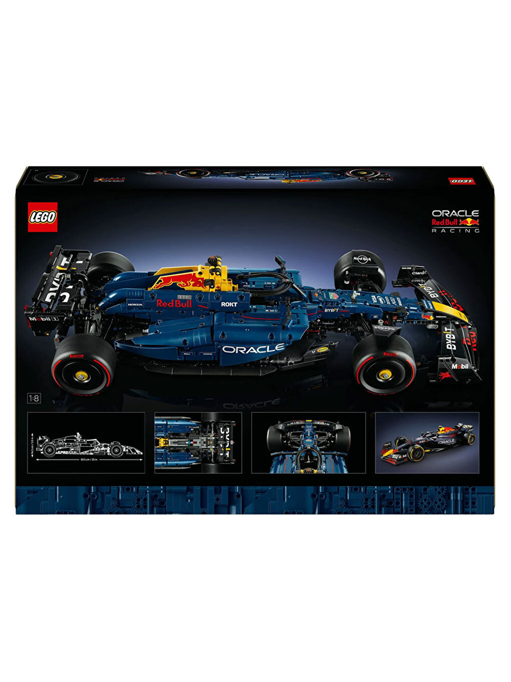 Technic Oracle Red Bull Racing RB20 F1 Araba 42206-5