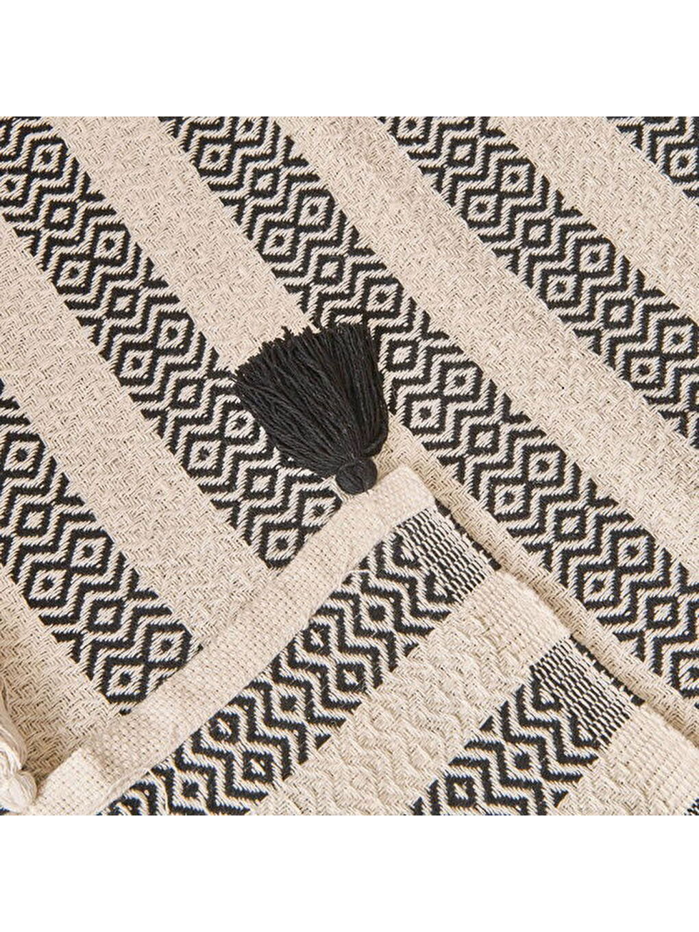 Soft Hill Koltuk Örtüsü - Siyah - 115x200 cm-1