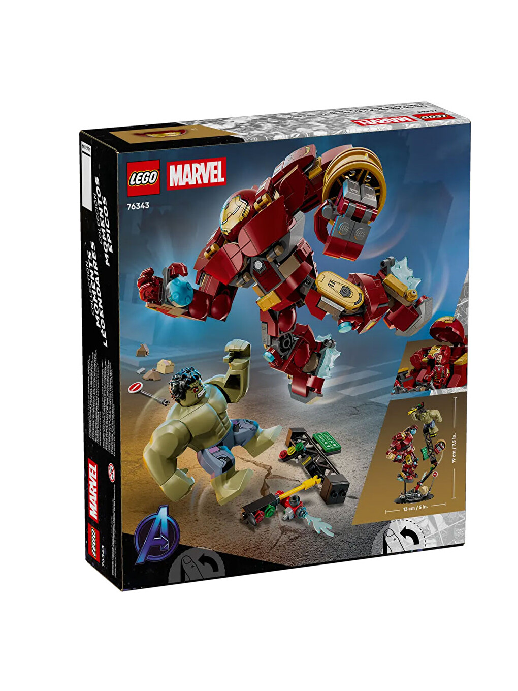 Marvel Efsanevi Savaş: Hulkbuster, Hulk’a Karşı 76343-8