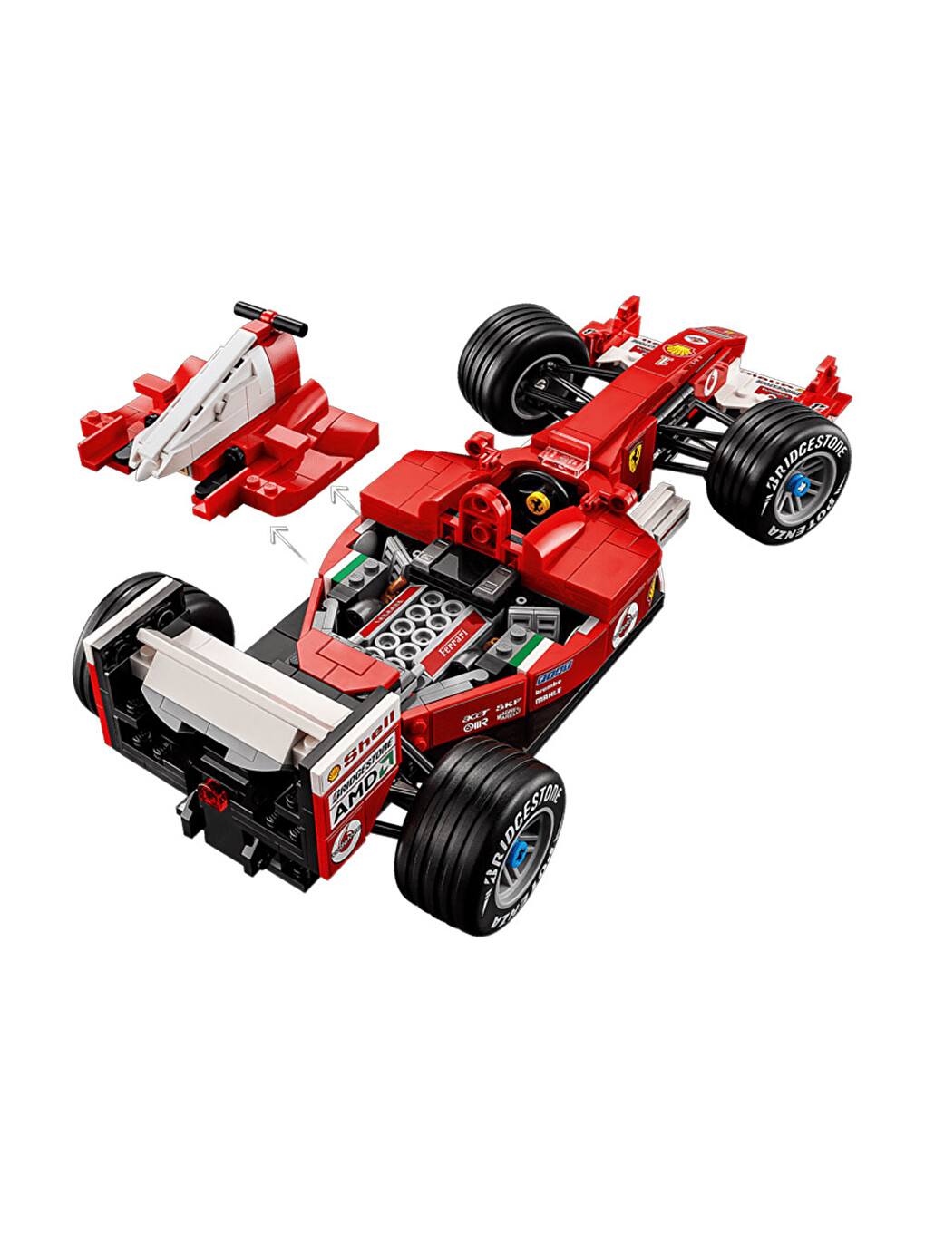 Icons Ferrari F2004 & Michael Schumacher 11375-6