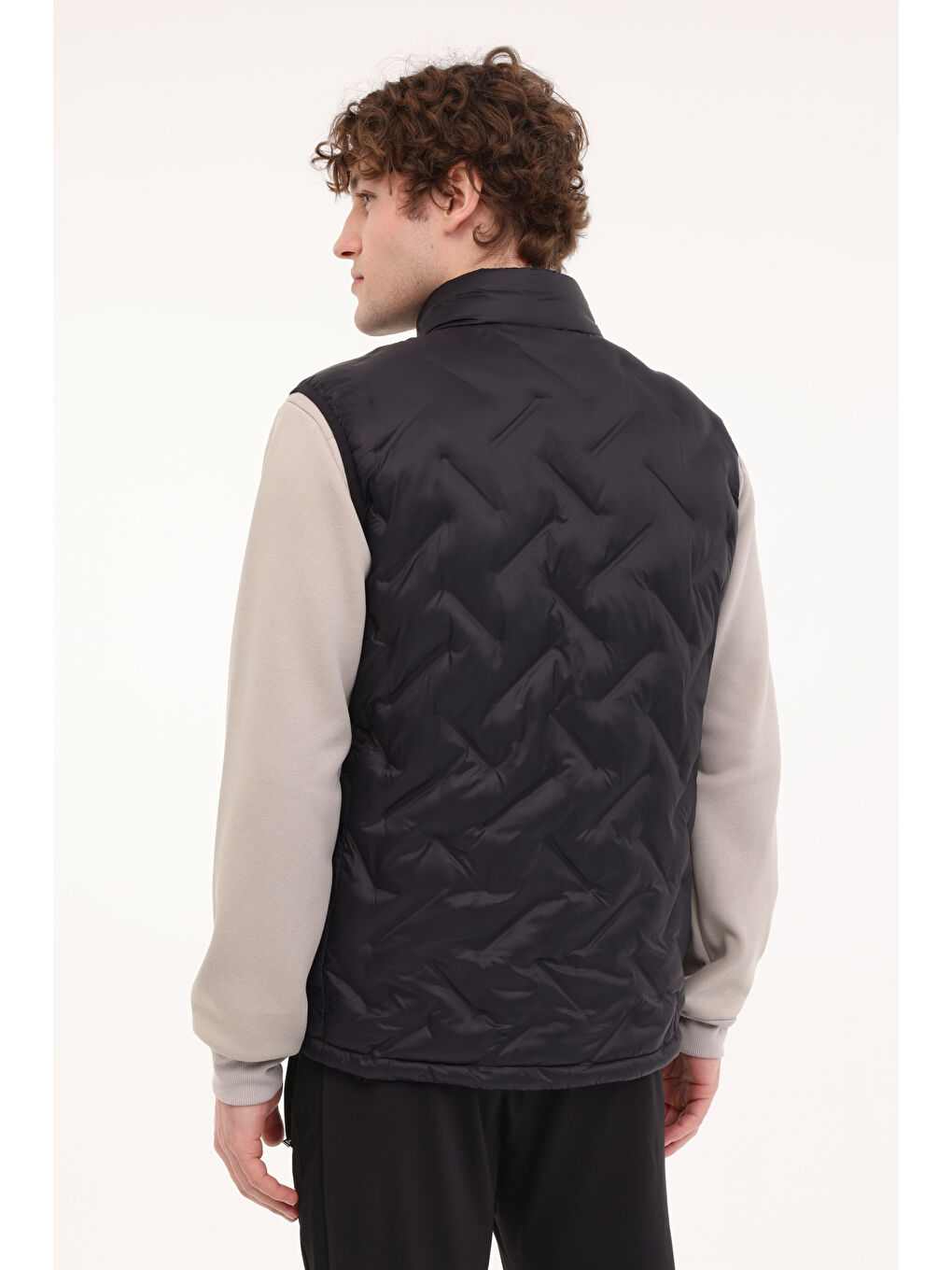 ML MZRO VEST 4CT647 5FX Siyah Erkek Yelek-1