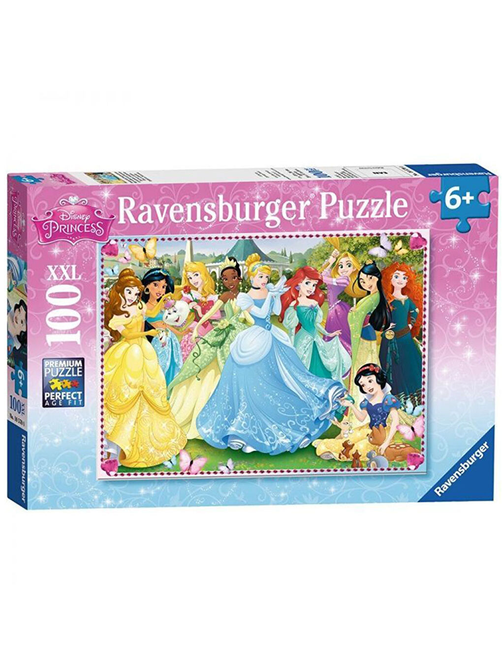 Puzzle Super 100 Parça WD-Prensesler 105700