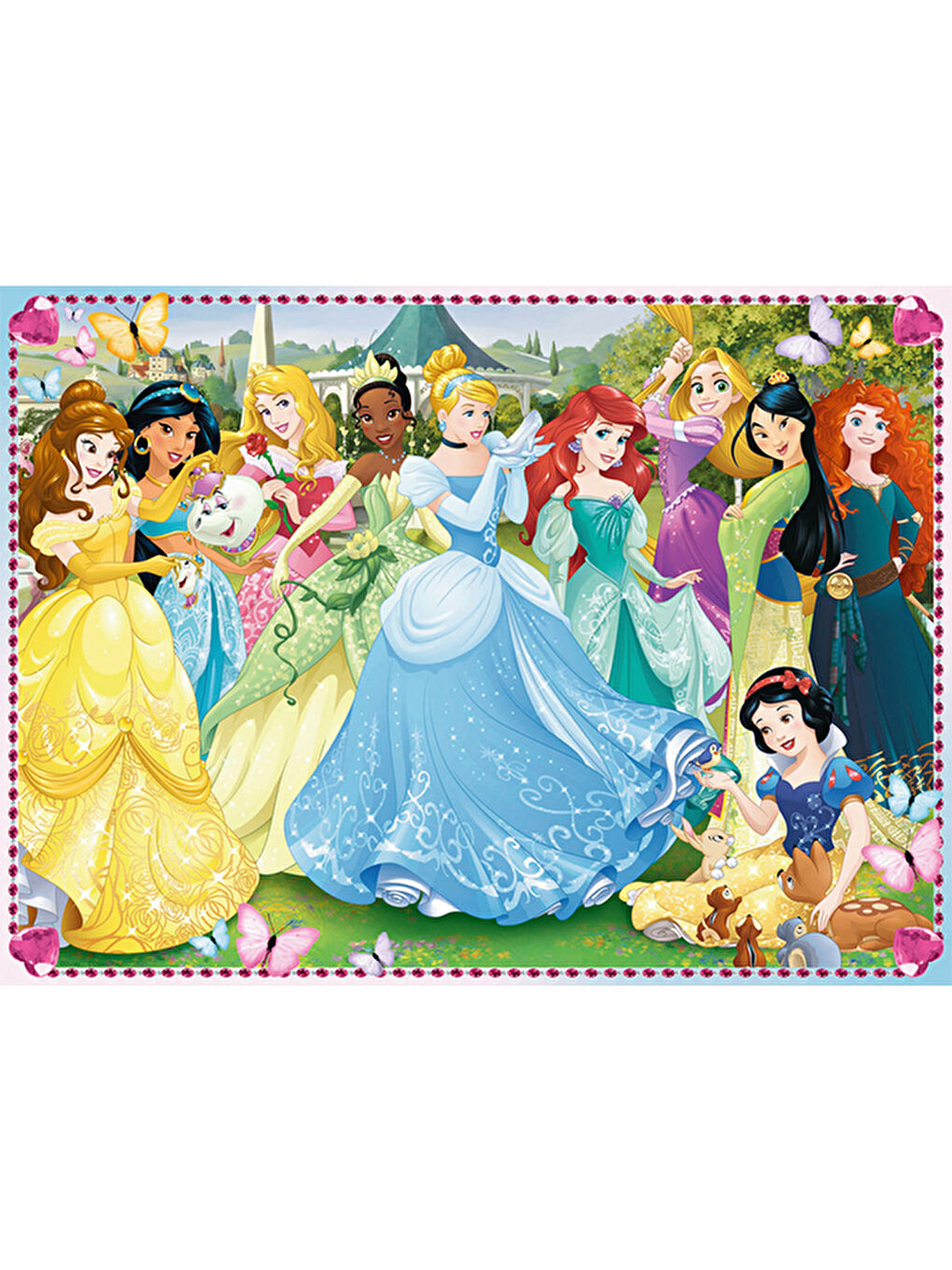 Puzzle Super 100 Parça WD-Prensesler 105700-1