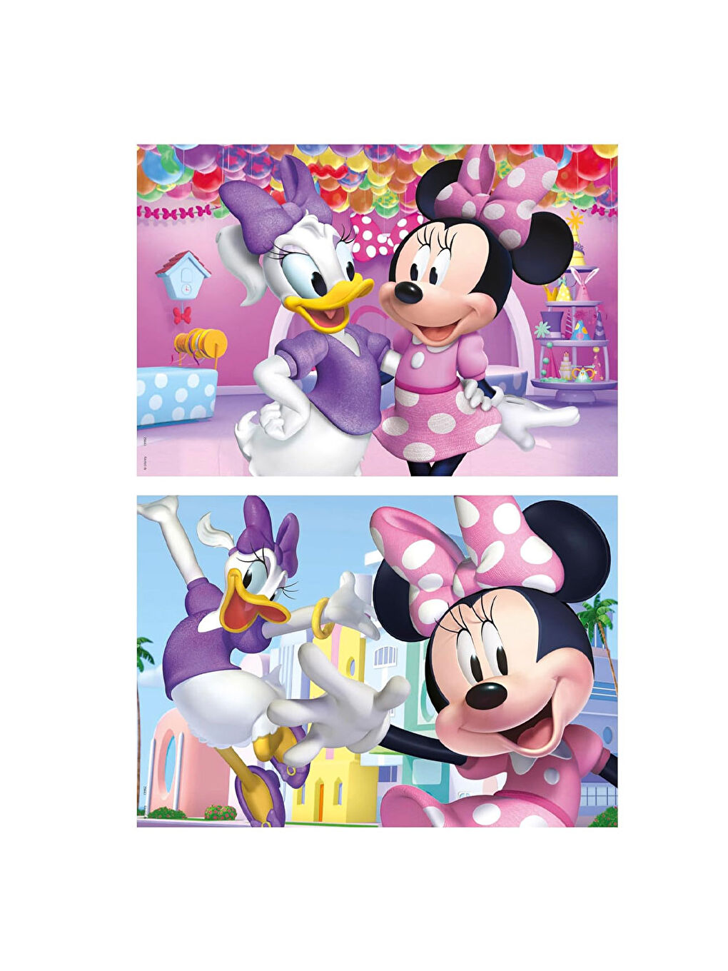 Çocuk Puzzle 2x50 Parça Disney Mini 19962-1