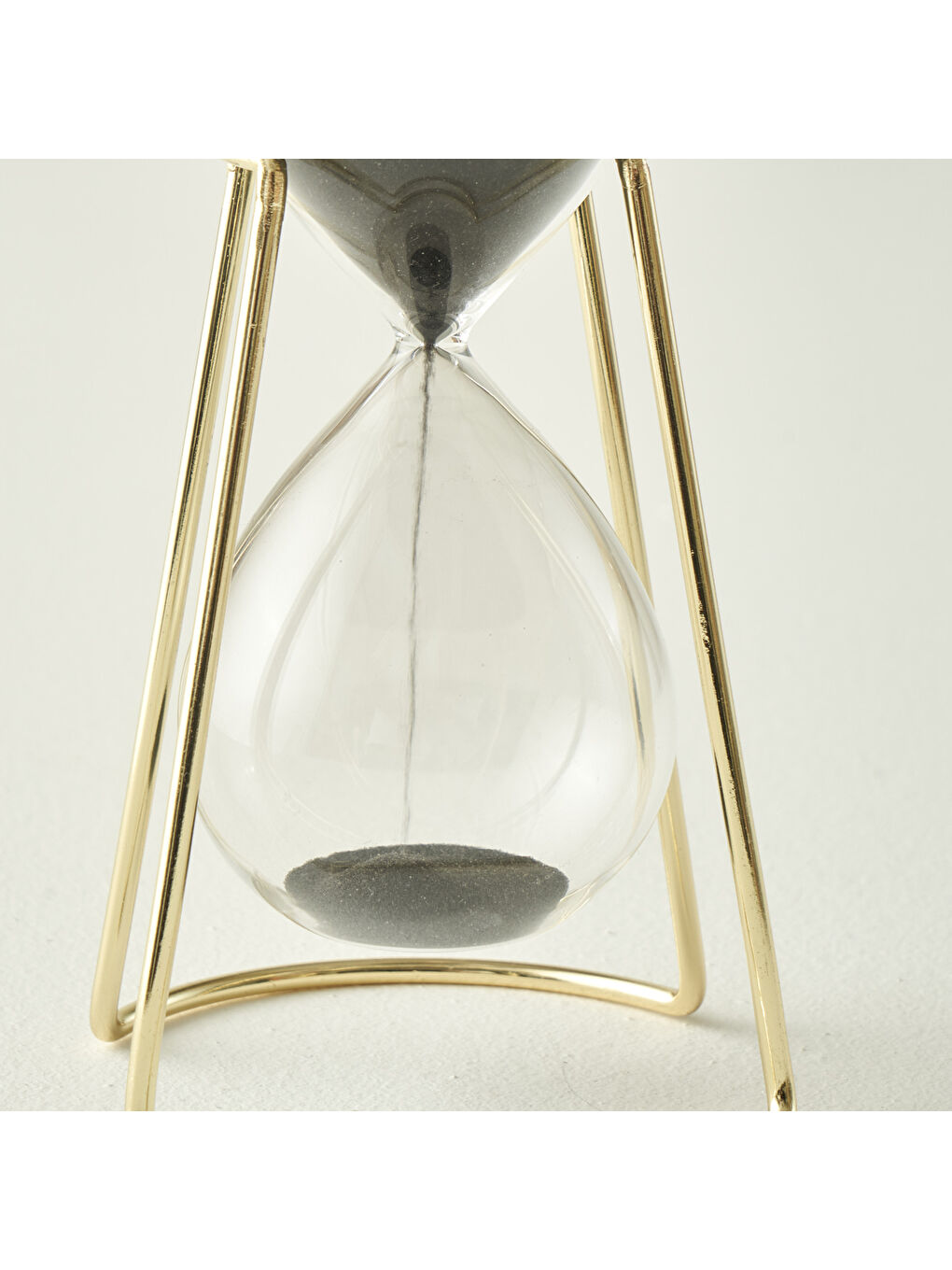 Dune Kum Saati Siyah (9x9x16 cm)-1