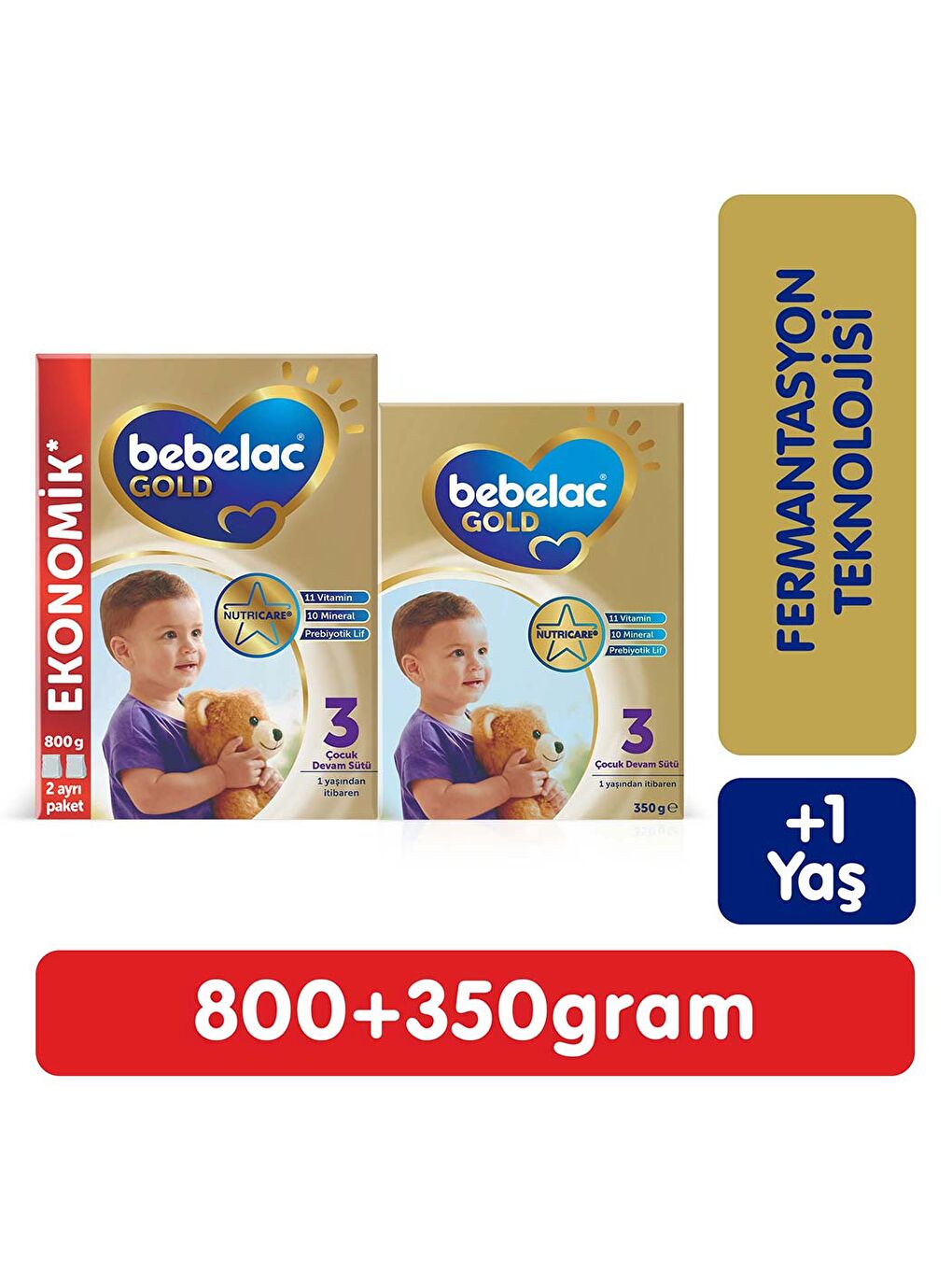 Gold 3 Çocuk Devam Sütü 1 Yaş+ 1150 Gr