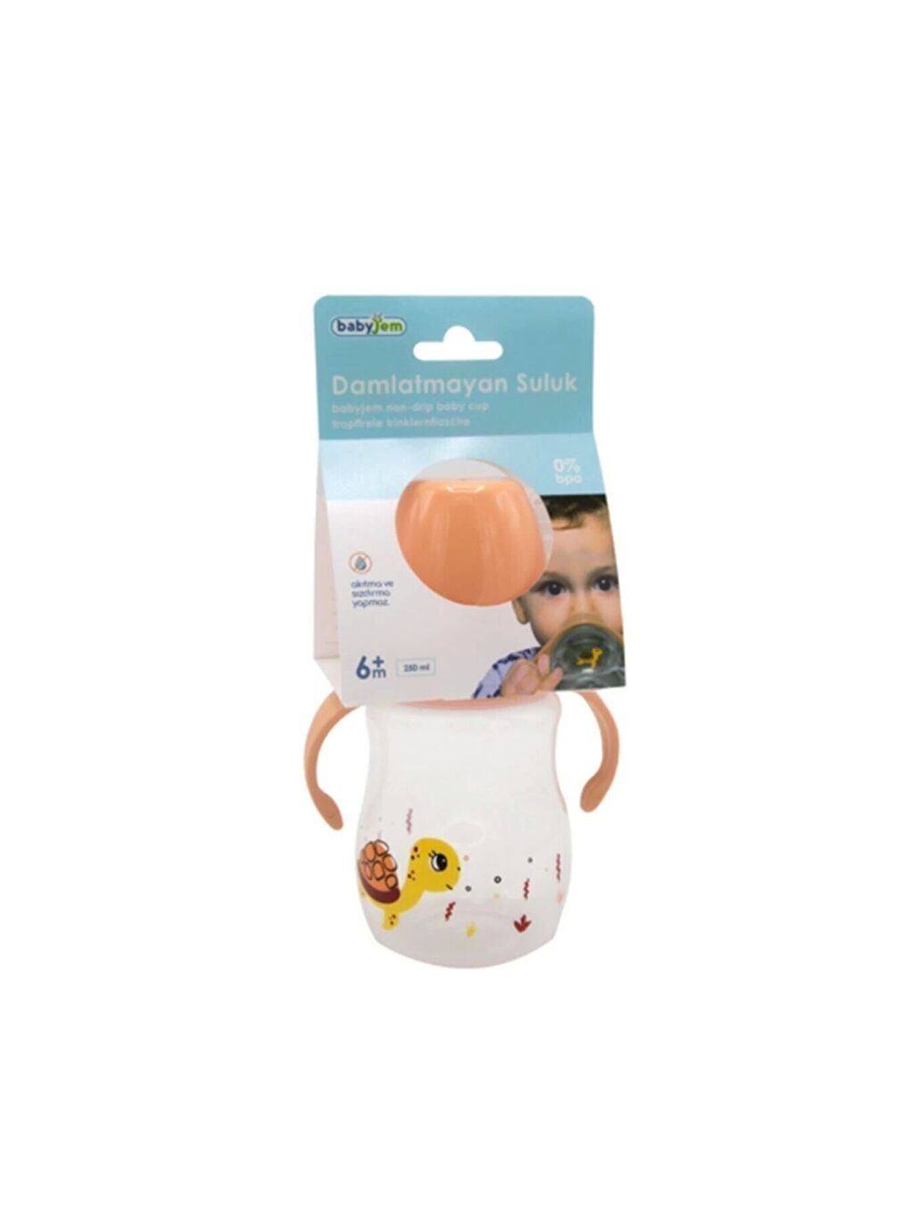 Damlatmayan Suluk 250 ml Turuncu-5