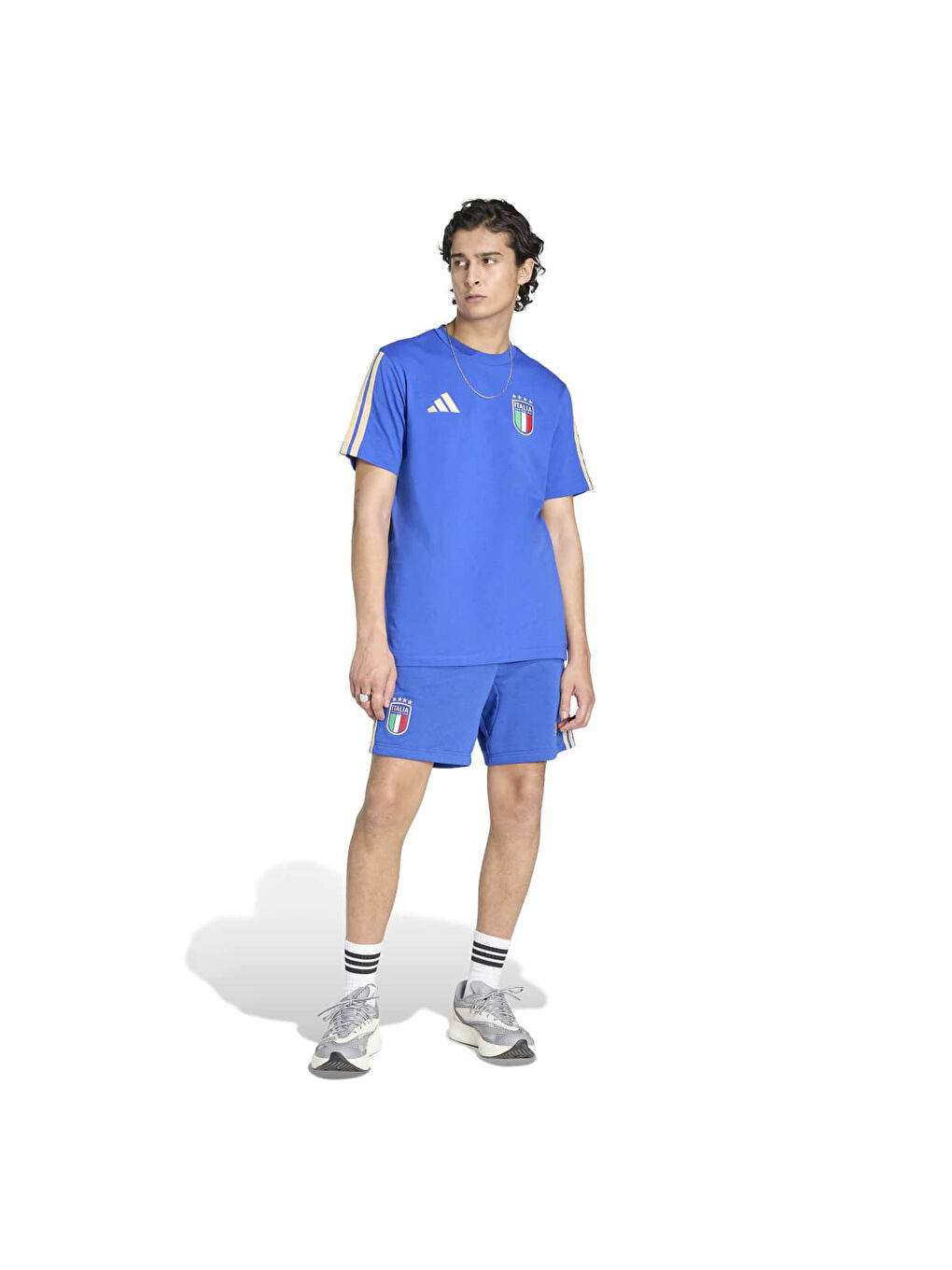 İtalya DNA Erkek Mavi Şort-3