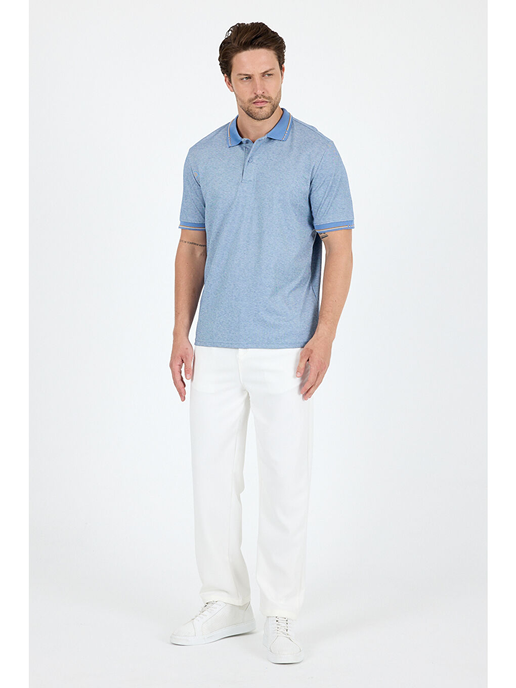 İndigo Erkek Polo Yaka Kısa Kollu Tişört 5029