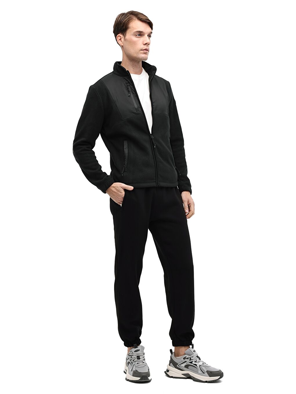 ML QURASAW 7LJK-153 5PR Siyah Erkek Polar-2