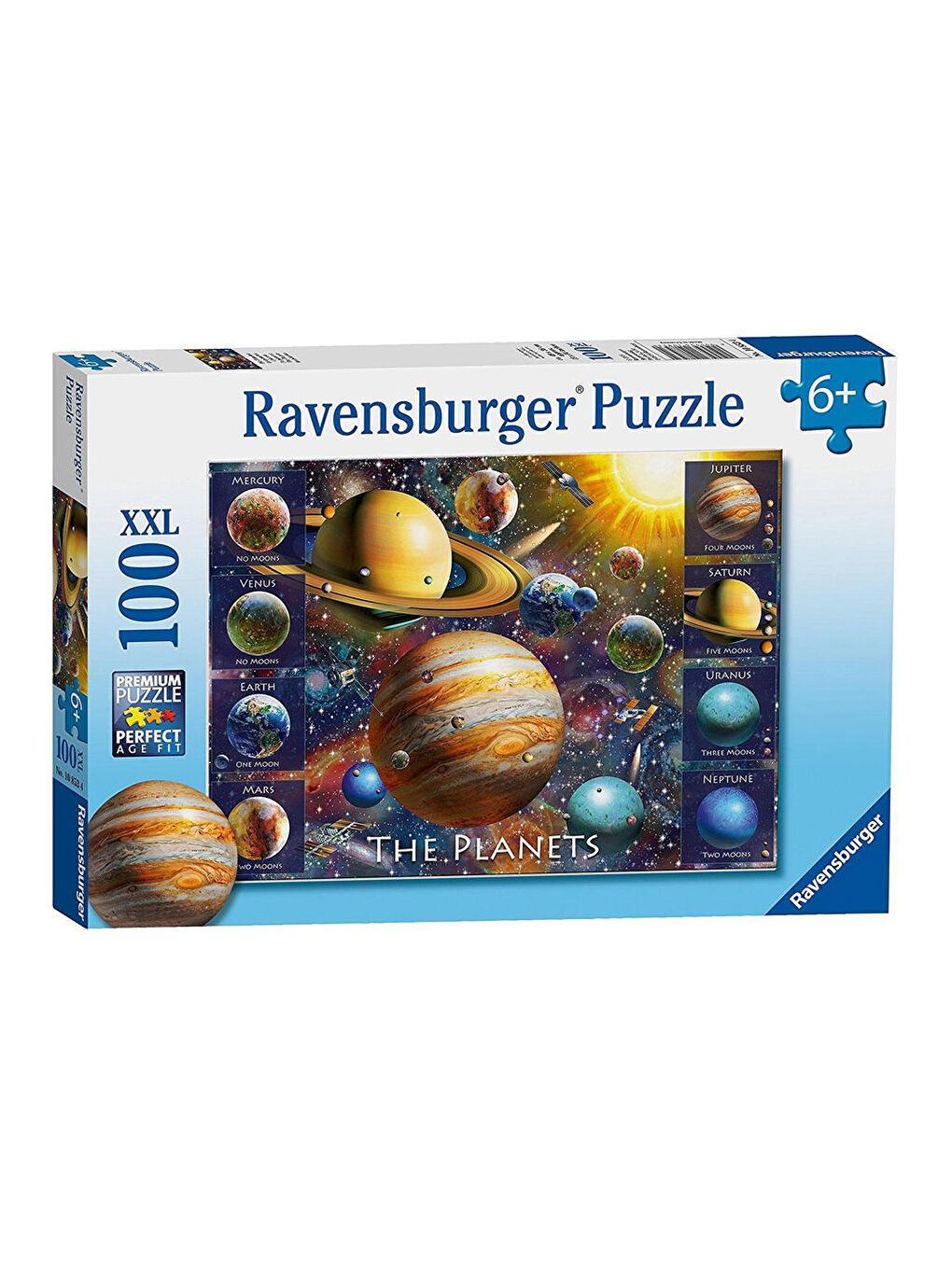 Puzzle 100 Parça Planets 108534-1