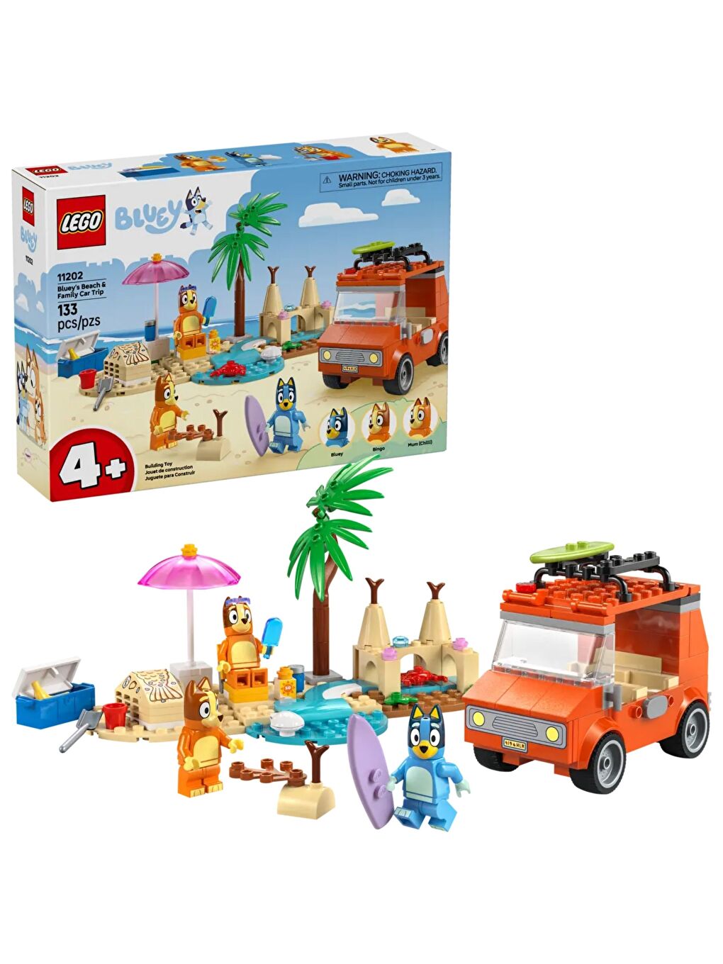 Bluey'nin Ailece Plaj Gezisi 11202-2