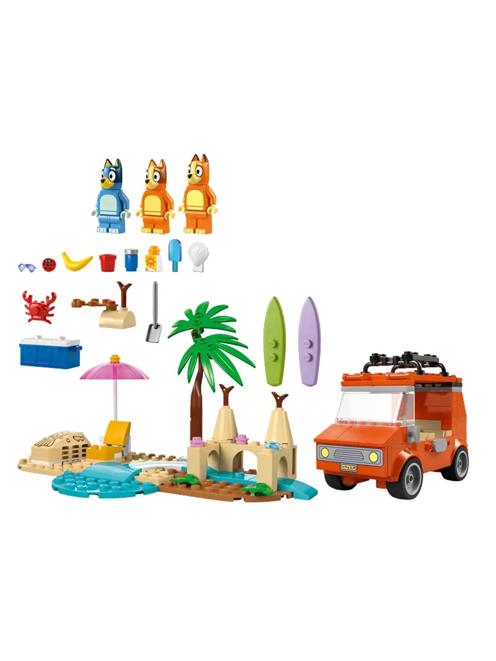 Bluey'nin Ailece Plaj Gezisi 11202-4