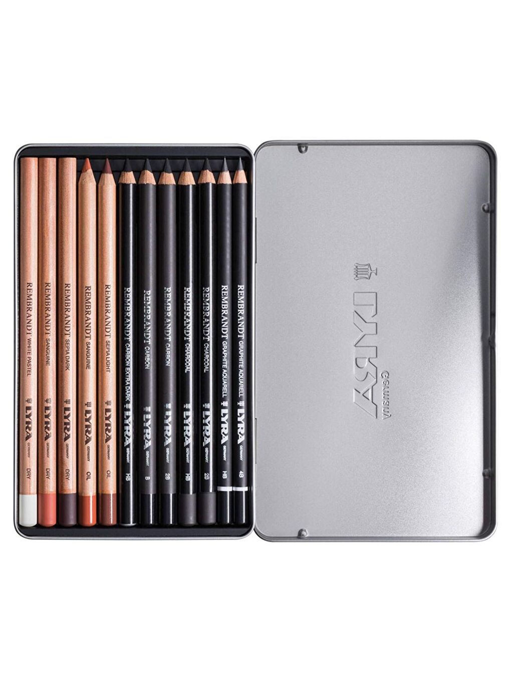 Rembrandt Art Specials Metal Kutu Çizim Seti 12 Parça (L2051120)-2