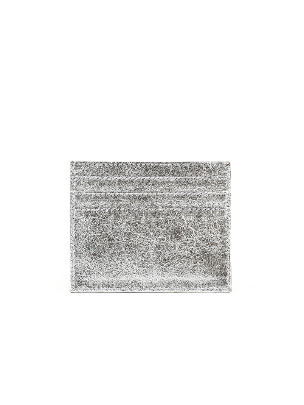 Gri Unisex Hakiki Deri Kartlık 1539852Z05 Gümüş-2