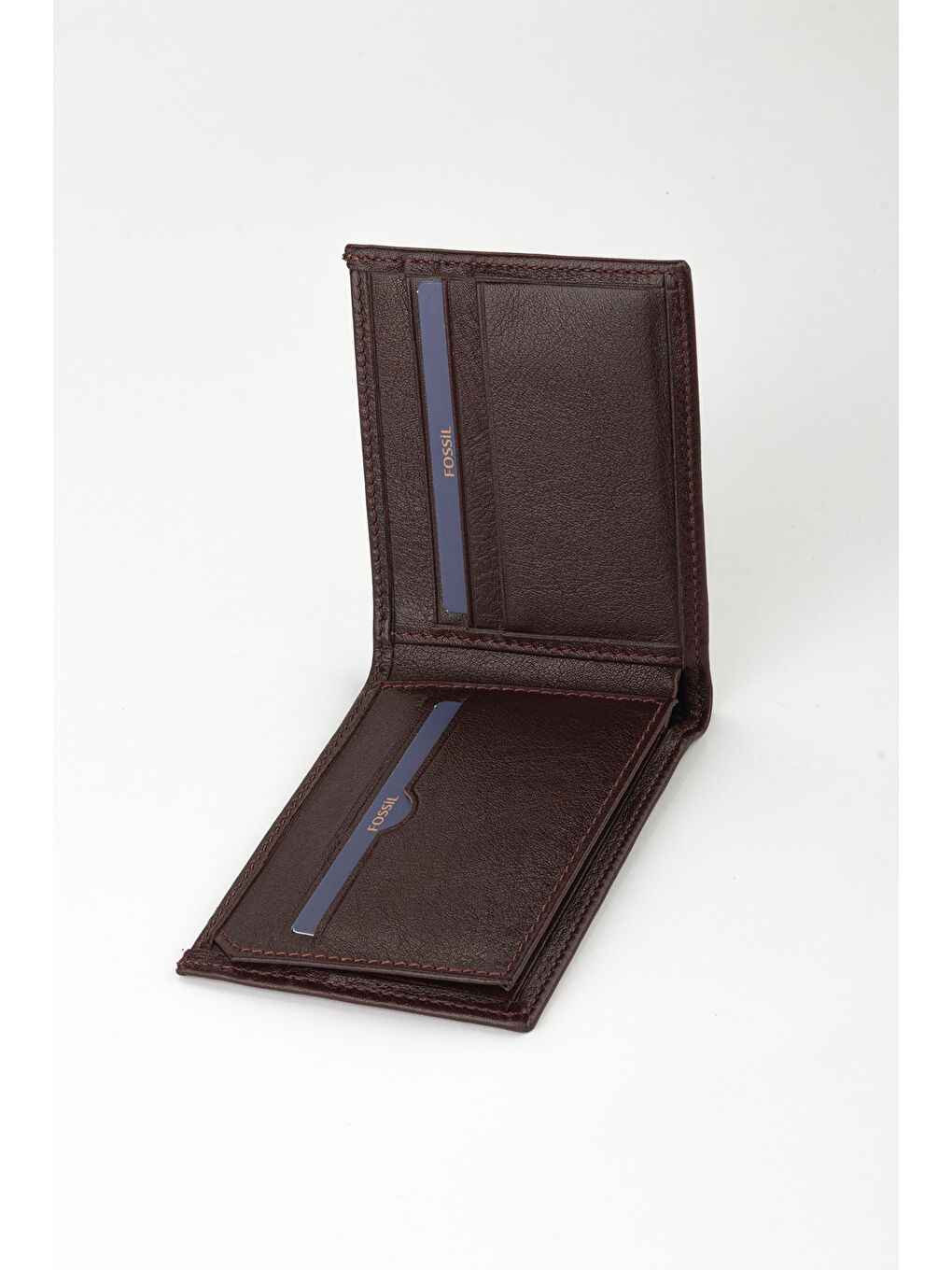 Kahverengi Kutulu Hakiki Deri Yatay El Portföyü Cüzdan-3