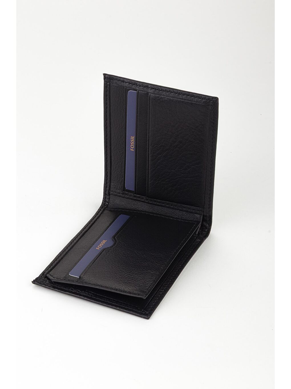 Siyah Kutulu Hakiki Deri Yatay El Portföyü Cüzdan-3