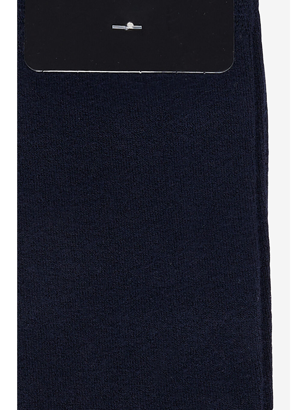 Erkek Lacivert Tekli Bambulu Soket Çorap-1