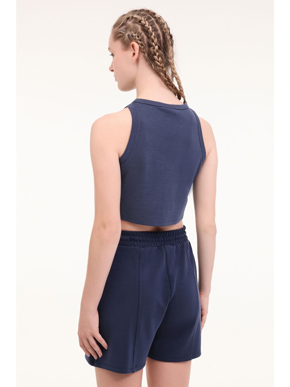 W-LOMERA TANK 5FX Lacivert Kadın Atlet-2