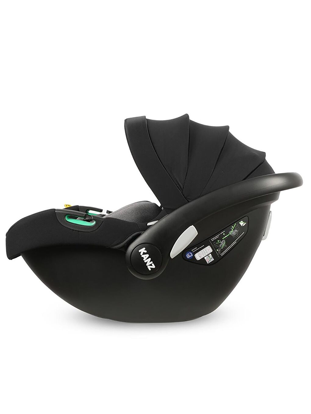 Atom Pro I-size (0-13kg) Oto Koltuğu - Siyah Standart-3