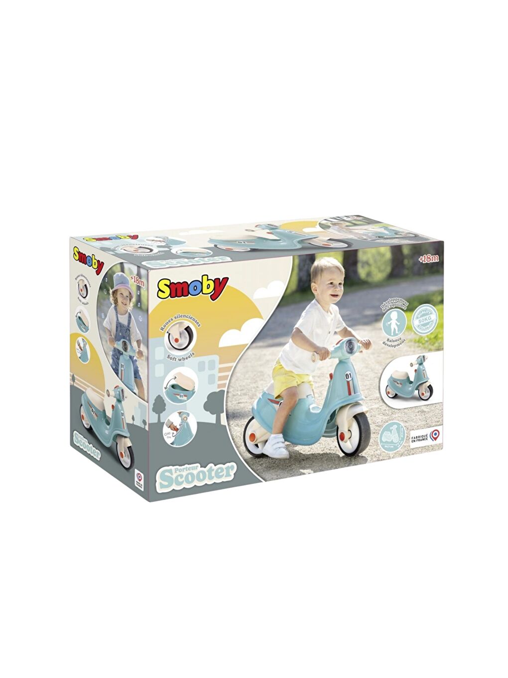 Bingit Scooter Mavi-1